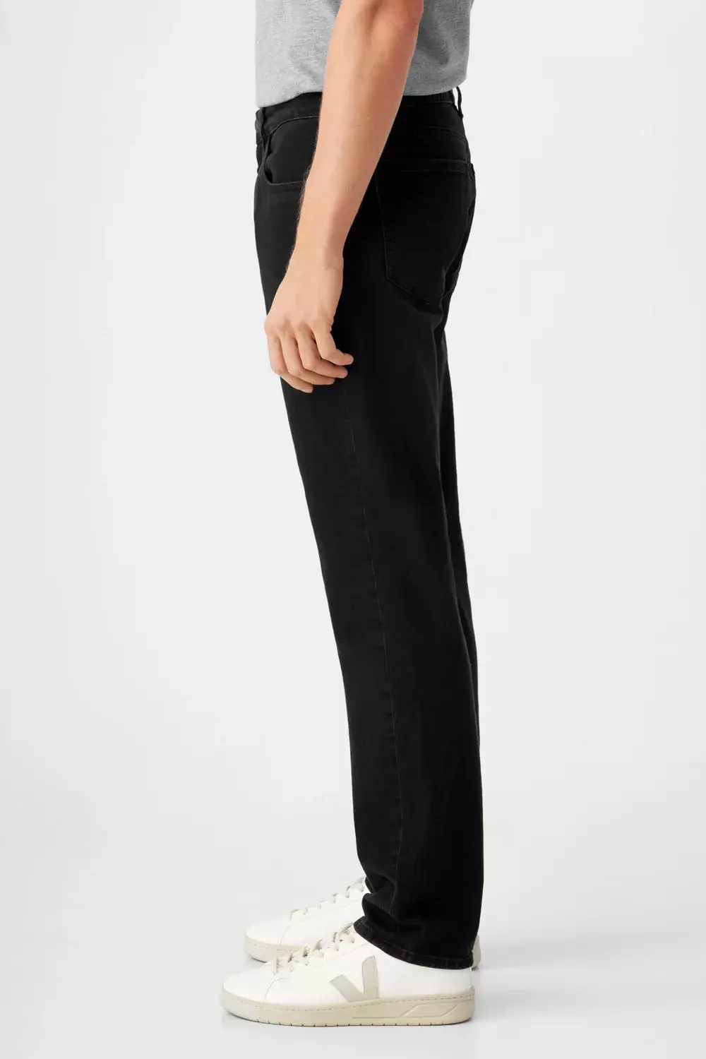 Dawn Dusk black Regular Straight Classic Jeans schwarz